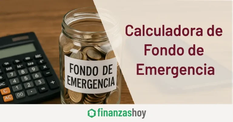 Calculadora fondo de emergencia