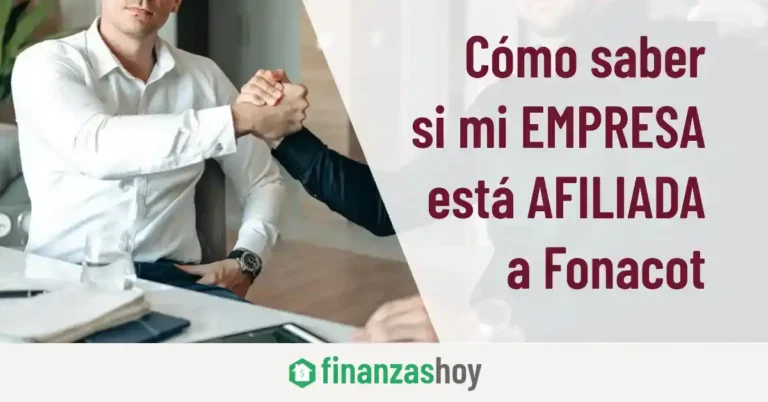 Cómo saber si empresa está afiliada a Fonacot