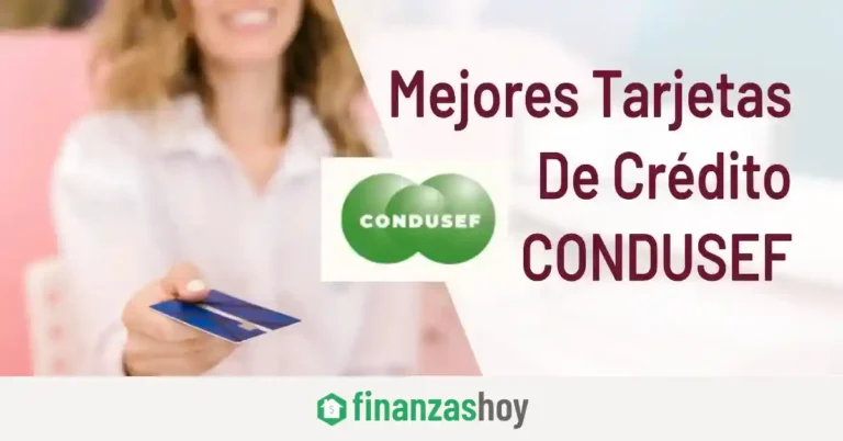 Mejores Tarjetas de Crédito según la CONDUSEF