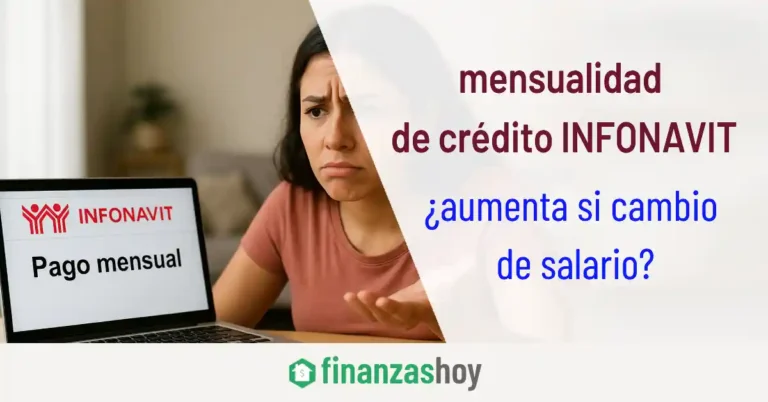 ¿Aumenta mi mensualidad Infonavit al subir mi salario?