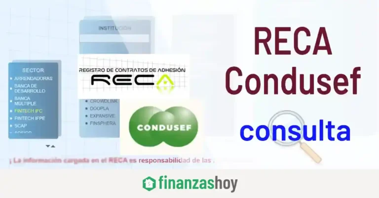 Reca Condusef - Consultar