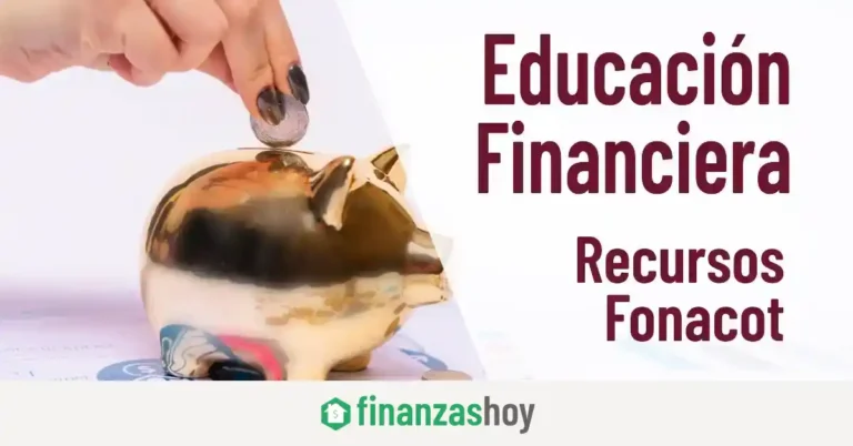 Recursos del Instituto Fonacot Sobre Educación Financiera