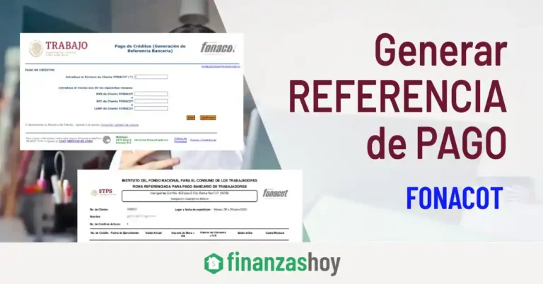 Referencia Pago Bancario FONACOT