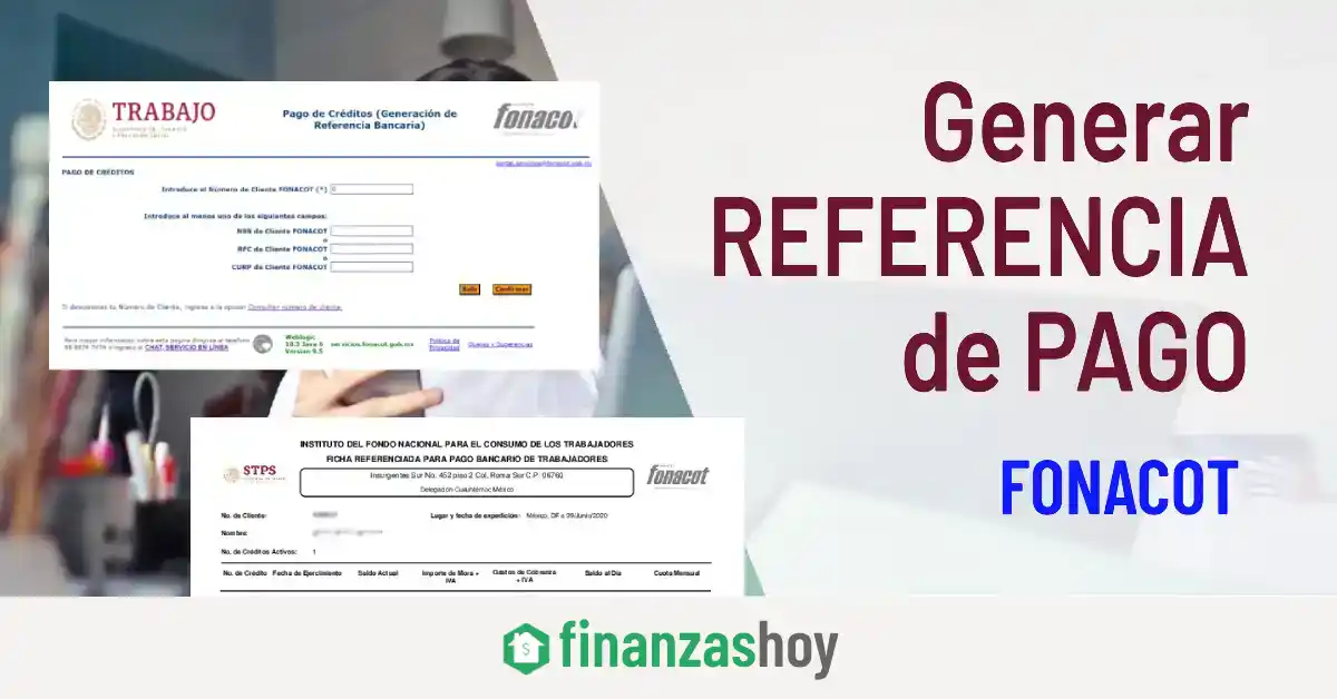 Referencia Pago Bancario FONACOT