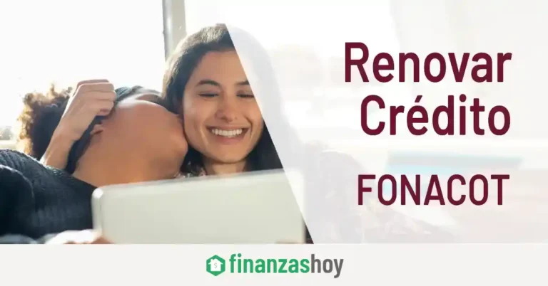 Renovar Crédito Fonacot