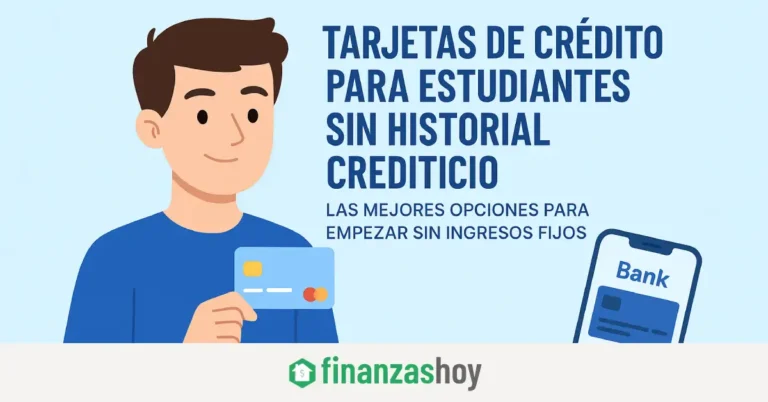 tarjetas de credito para estudiantes sin ingresos