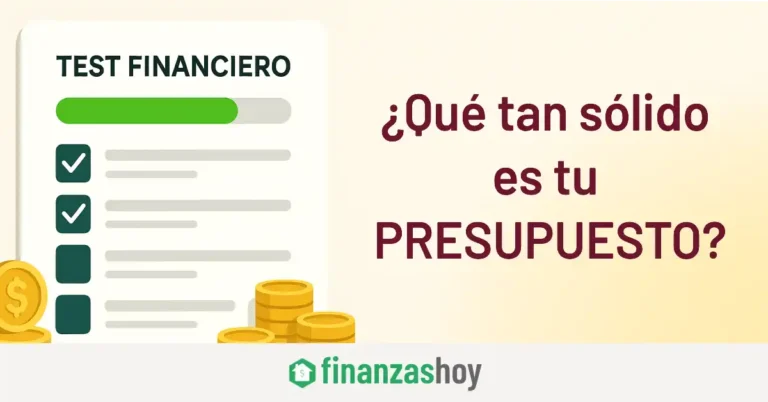 test presupuesto verdadero falso